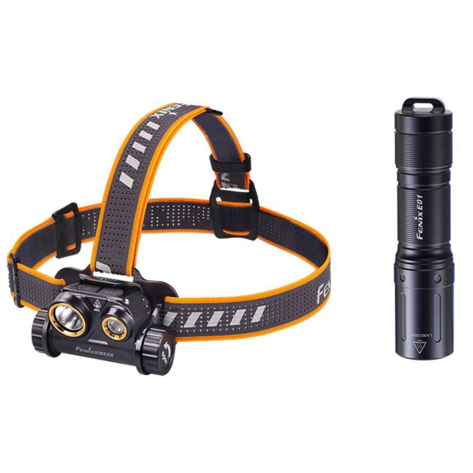 Набор FENIX HM65R LED HEADLIGHT+E01 V2.0 HM65RE01V20
